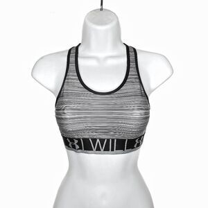 Under Armour | Spacedye "I WILL" Racerback Compression Support Sports Bra | XL